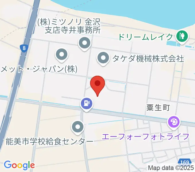 寺井野球場の地図