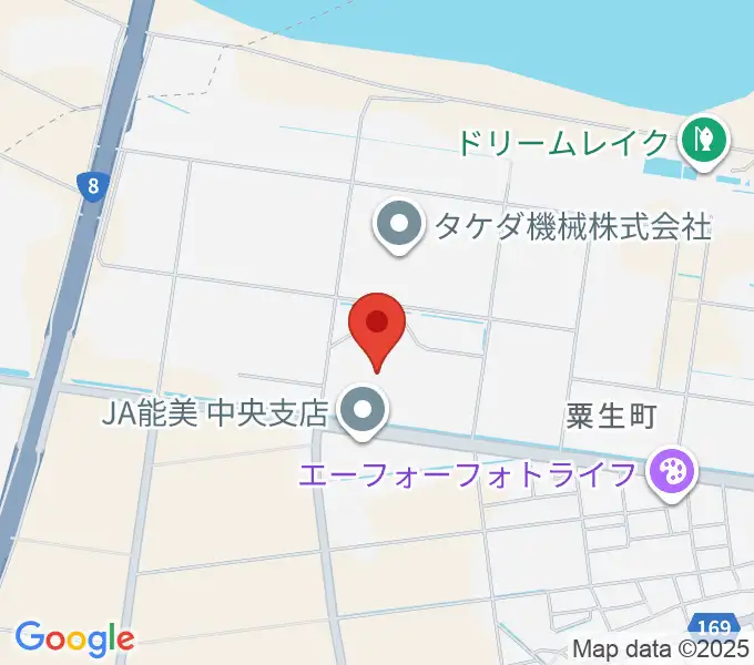 寺井野球場の地図