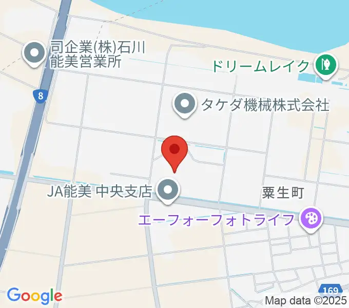 寺井野球場の地図