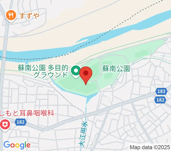 蘇南公園南野グランドの地図
