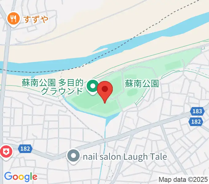 蘇南公園南野グランドの地図