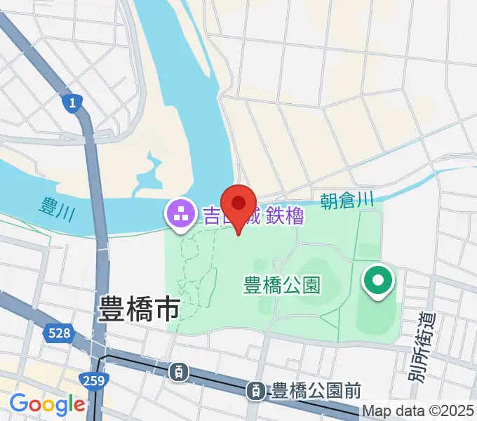豊橋市三の丸会館の地図