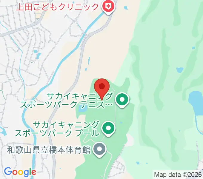 サカイキャニングスポーツパーク多目的グラウンドの地図