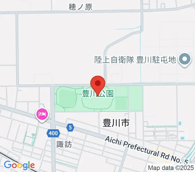 OKAKENアスリートフィールドの地図