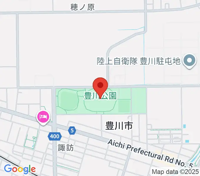 OKAKENアスリートフィールドの地図