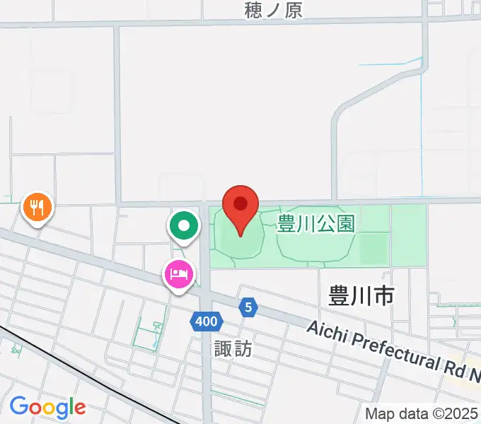 かわしんビクトリースタジアムの地図