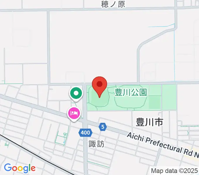 かわしんビクトリースタジアムの地図