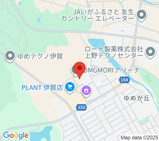 DMGMORIアリーナの地図
