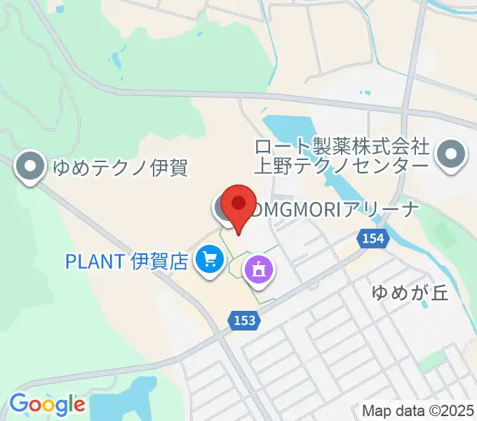 DMGMORIアリーナの地図