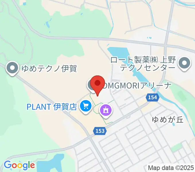DMGMORIアリーナの地図