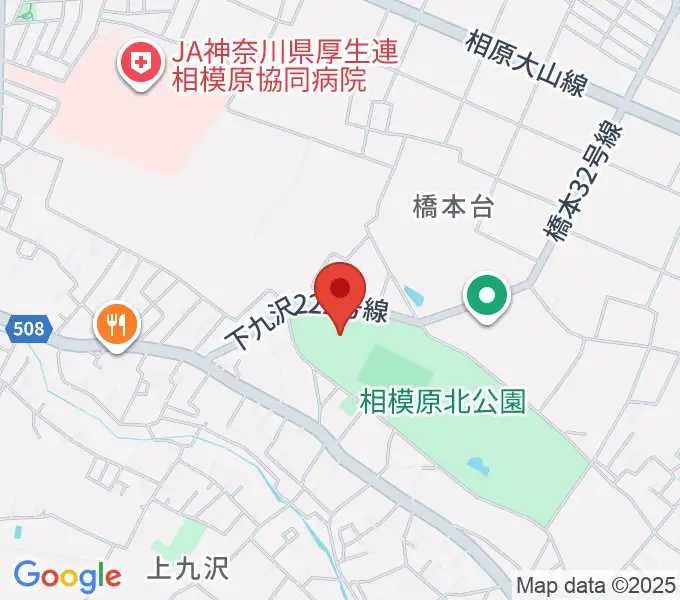 ほねごりアリーナの地図