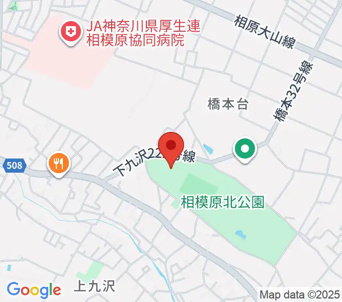 ほねごりアリーナの地図