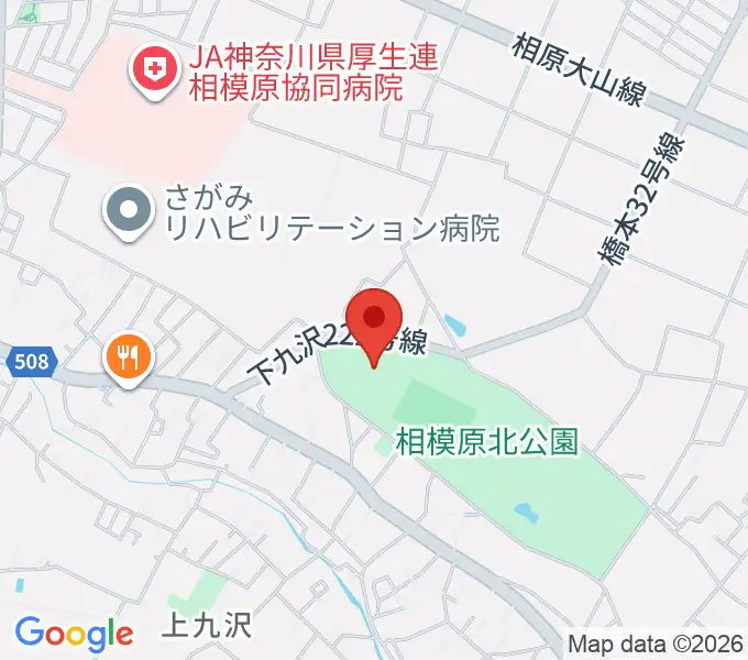 ほねごりアリーナの地図