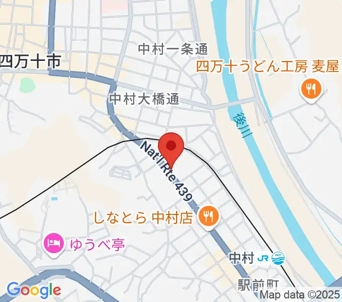 しまんとぴあ 四万十市総合文化センターの地図