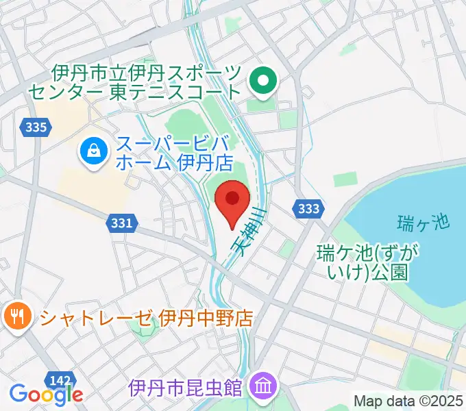 伊丹スポーツセンター体育館の地図