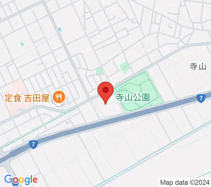 新潟市東総合スポーツセンターの地図