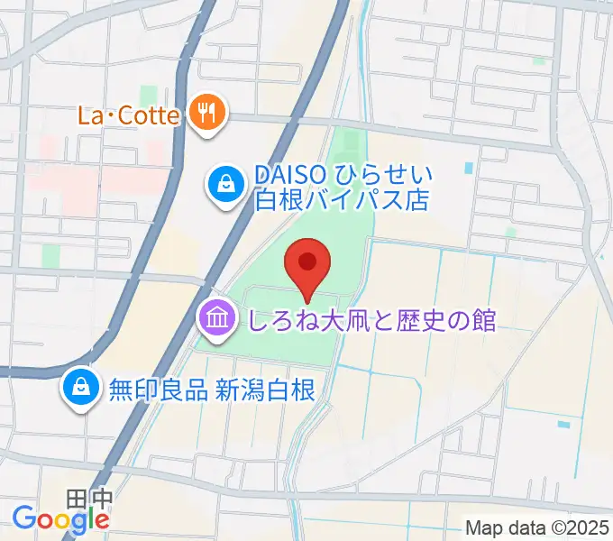 白根カルチャーセンターの地図