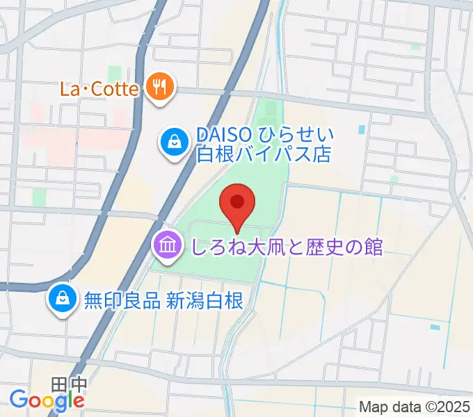 白根カルチャーセンターの地図