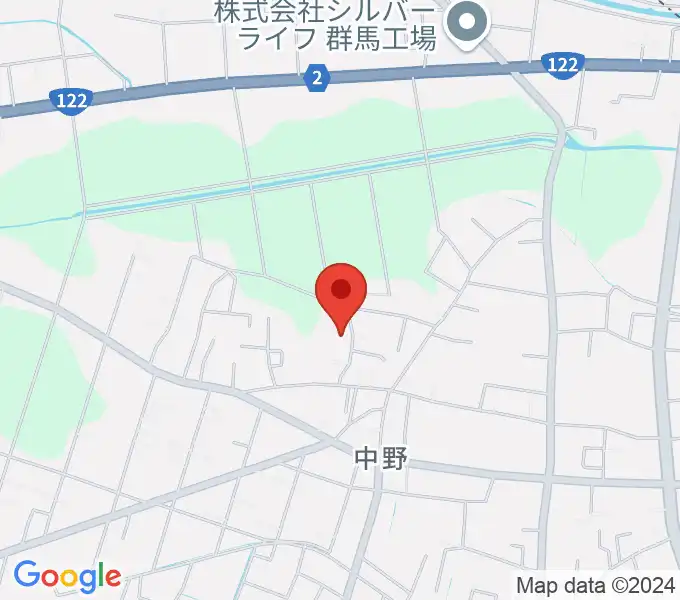 サウンドスタジオグリーンフィールドの地図