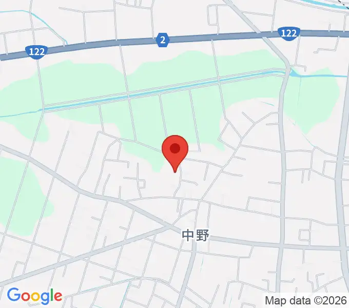 サウンドスタジオグリーンフィールドの地図