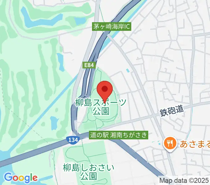 柳島スポーツ公園総合競技場の地図