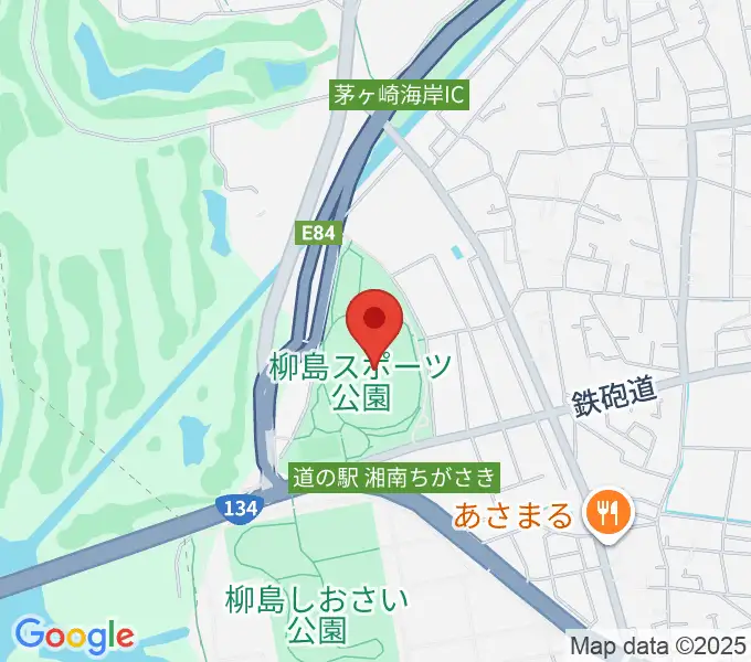 柳島スポーツ公園総合競技場の地図