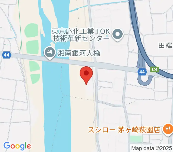 田端スポーツ公園野球場の地図