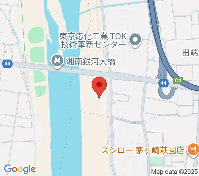 田端スポーツ公園野球場の地図