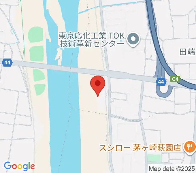 田端スポーツ公園野球場の地図