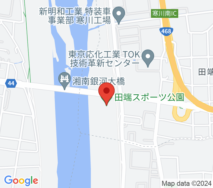田端スポーツ公園多目的運動場の場所