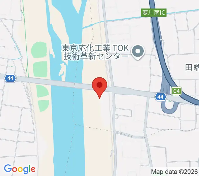 田端スポーツ公園多目的運動場の地図