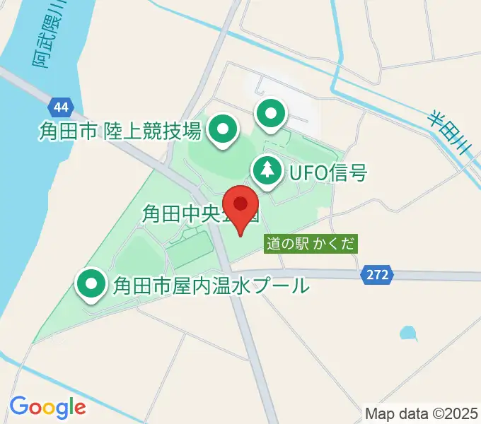 NIKKOアリーナかくだの地図