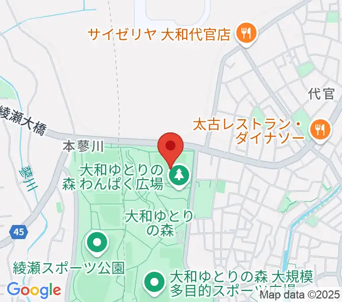 F・マリノス 成城石井パーク芝生グラウンドの地図