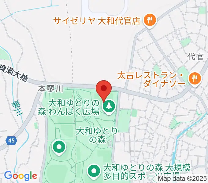 F・マリノス 成城石井パーク芝生グラウンドの地図