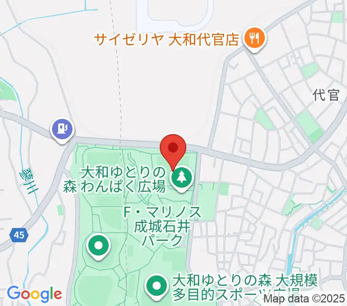 F・マリノス 成城石井パーク芝生グラウンドの地図
