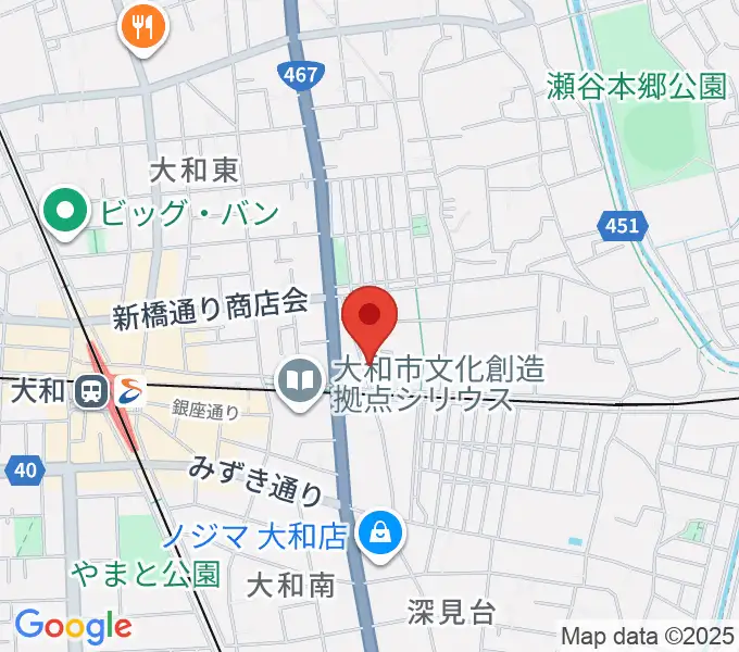 ウィーンホールの地図