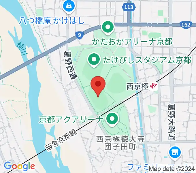 東寺ハウジングフィールド西京極の地図