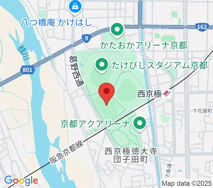 東寺ハウジングフィールド西京極の地図