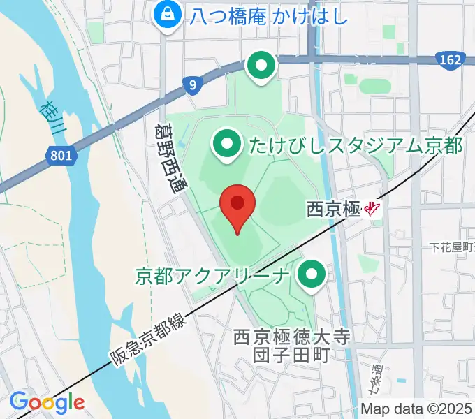 東寺ハウジングフィールド西京極の地図