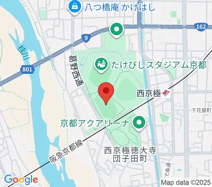 東寺ハウジングフィールド西京極の地図