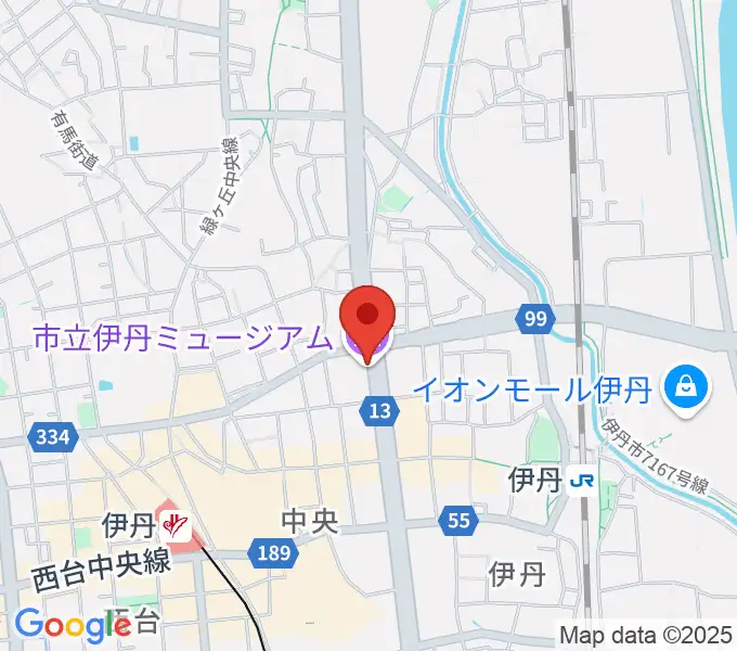 市立伊丹ミュージアムの地図