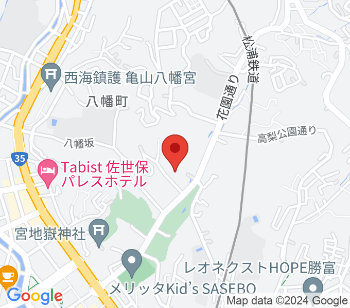 長崎県立武道館の場所