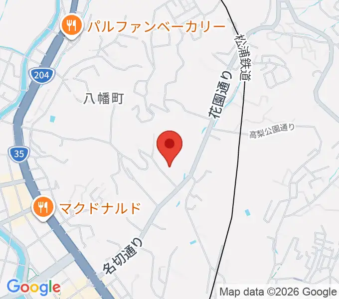 長崎県立武道館の地図