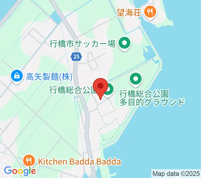 行橋市民体育館の地図