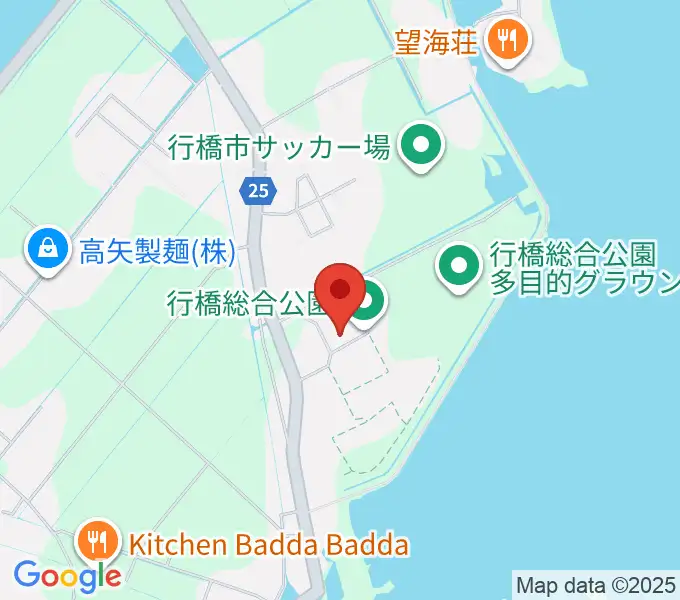行橋市民体育館の地図
