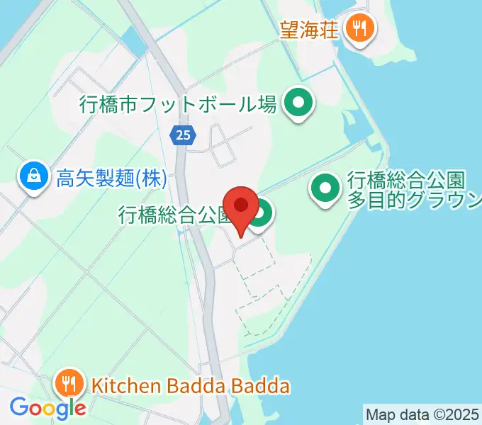 行橋市民体育館の地図