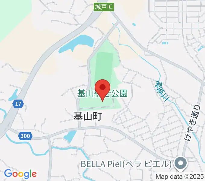 基山町総合体育館の地図