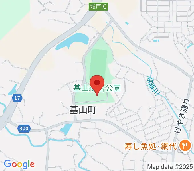 基山町総合体育館の地図
