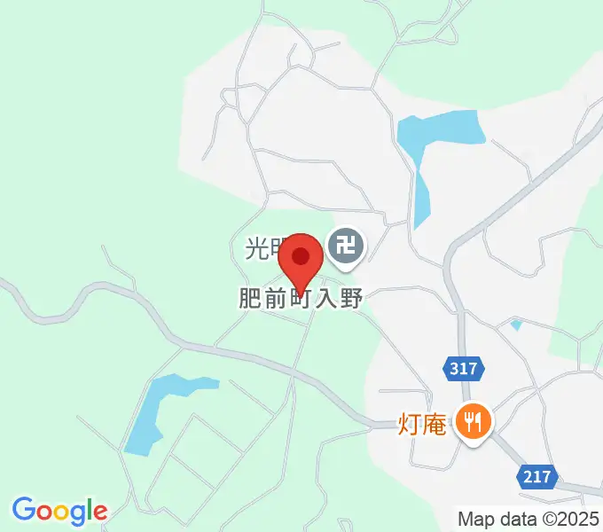 唐津市肥前文化会館ハーモニーの地図