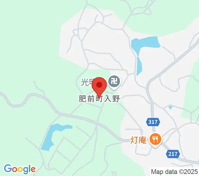 唐津市肥前文化会館ハーモニーの地図